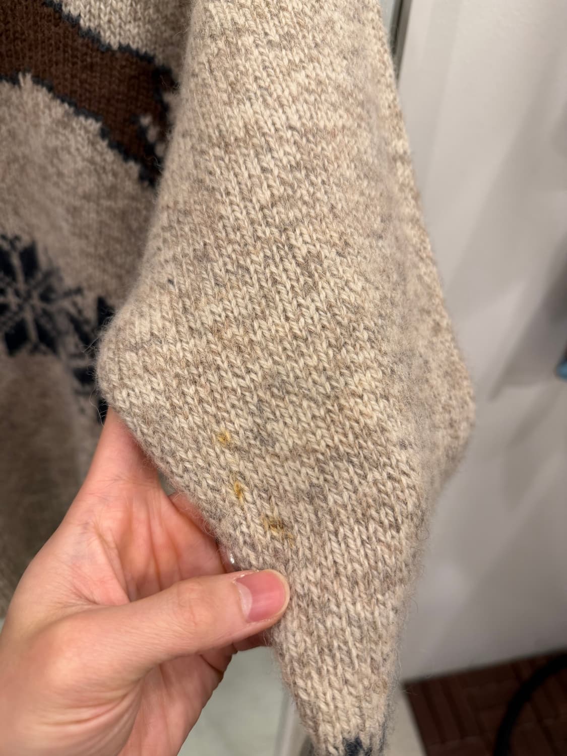 Vtg 빈티지 노르딕 울 니트 상품이미지6