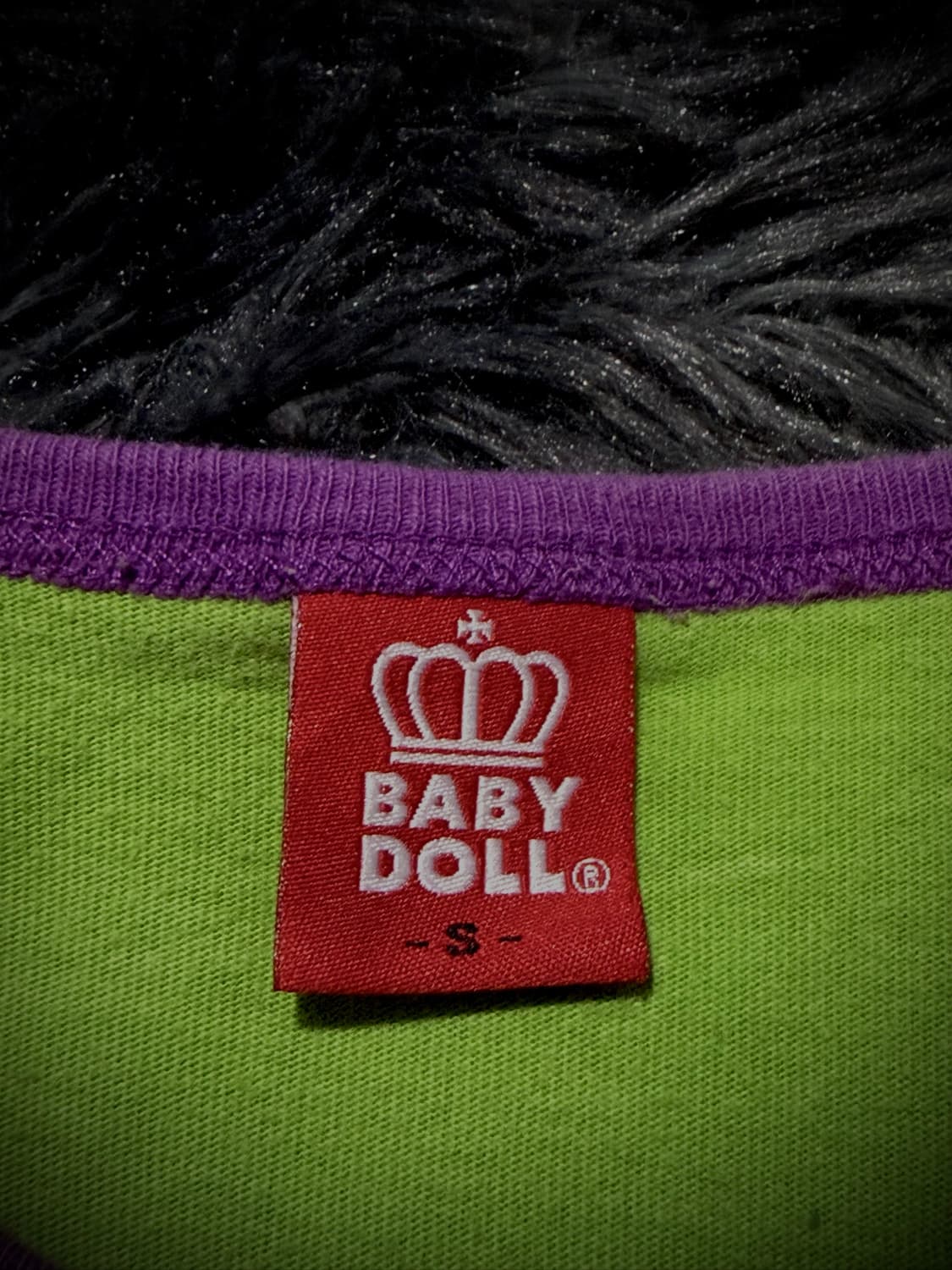 BABY DOLL 멀티컬러 크라운 프린팅 레터링 반팔 티셔츠 상품이미지9