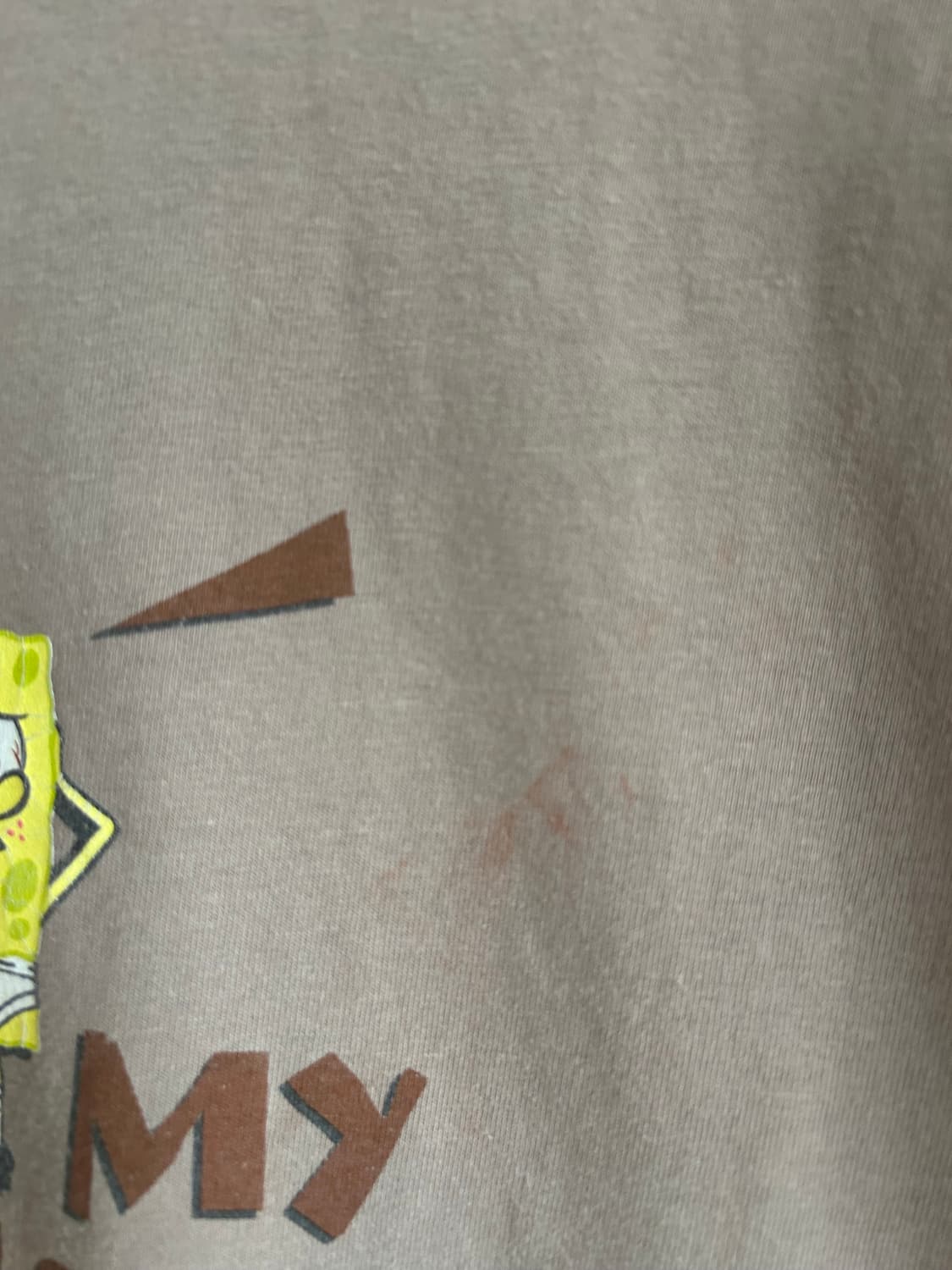 00‘s 네모바지스폰지밥 티셔츠 상품이미지3