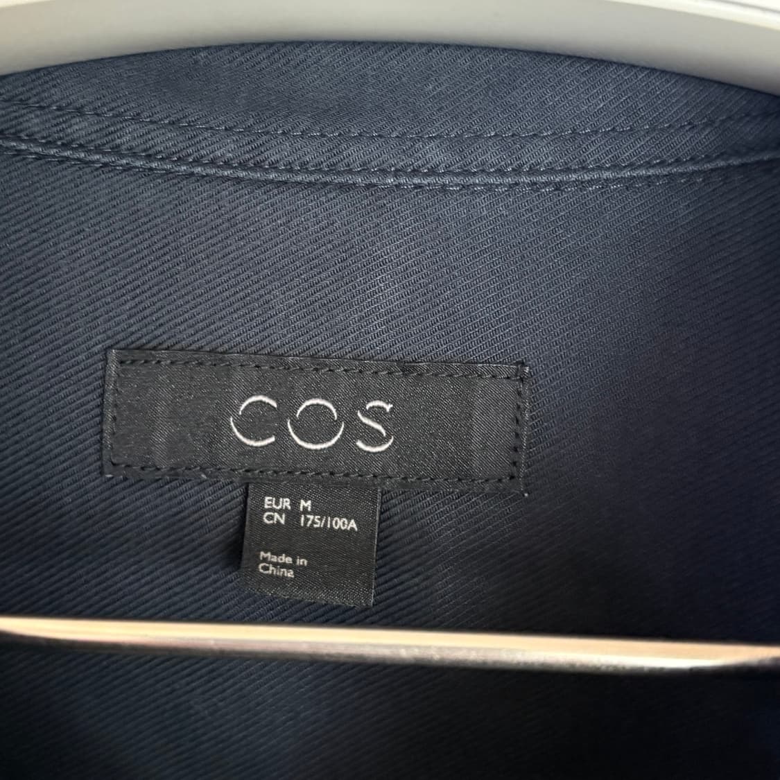 [M] COS 오버사이즈 네이비 빅포켓 셔츠 상품이미지2