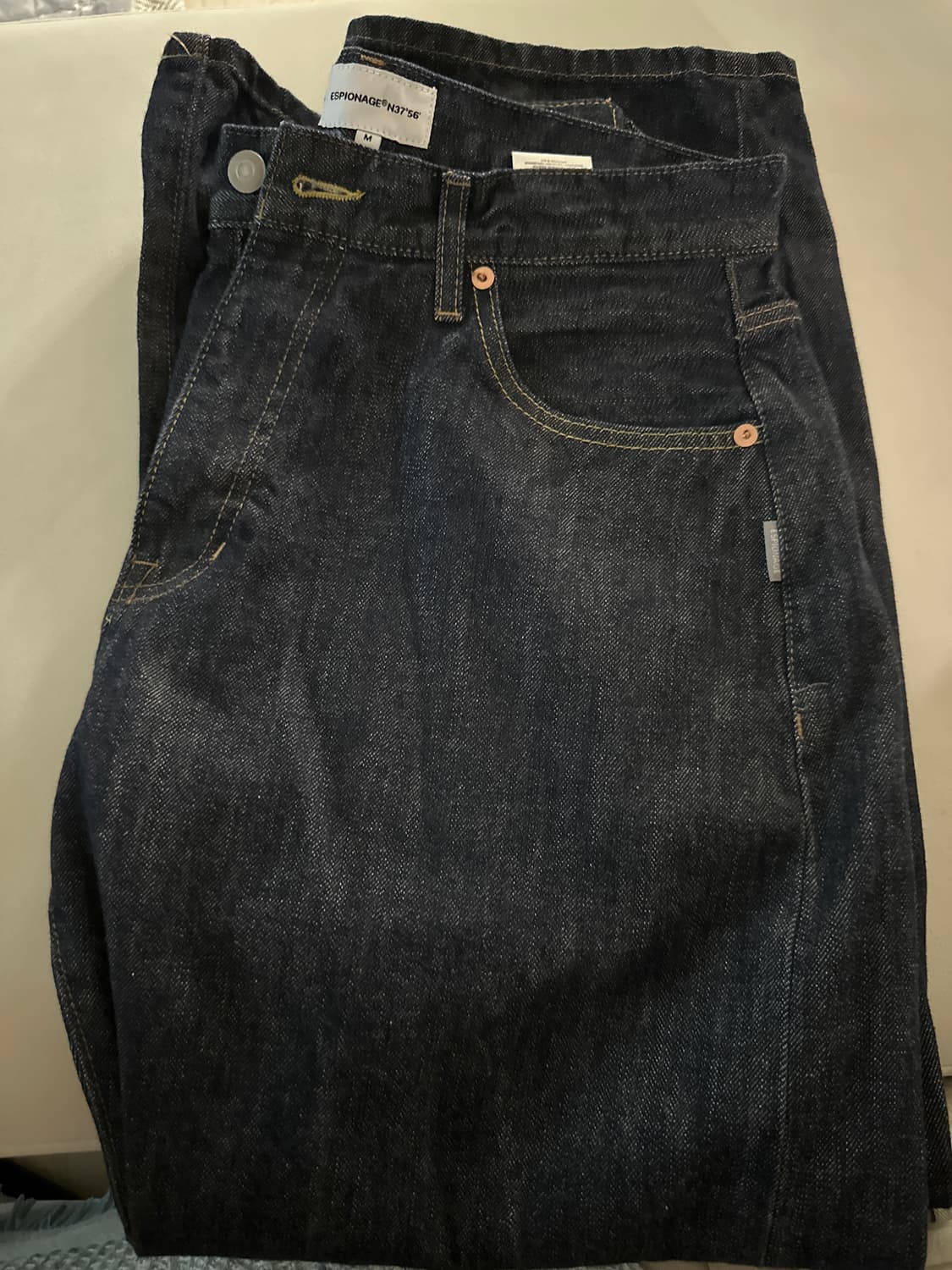 에스피오나지 셀비지 데님 다크 인디고 상품이미지3