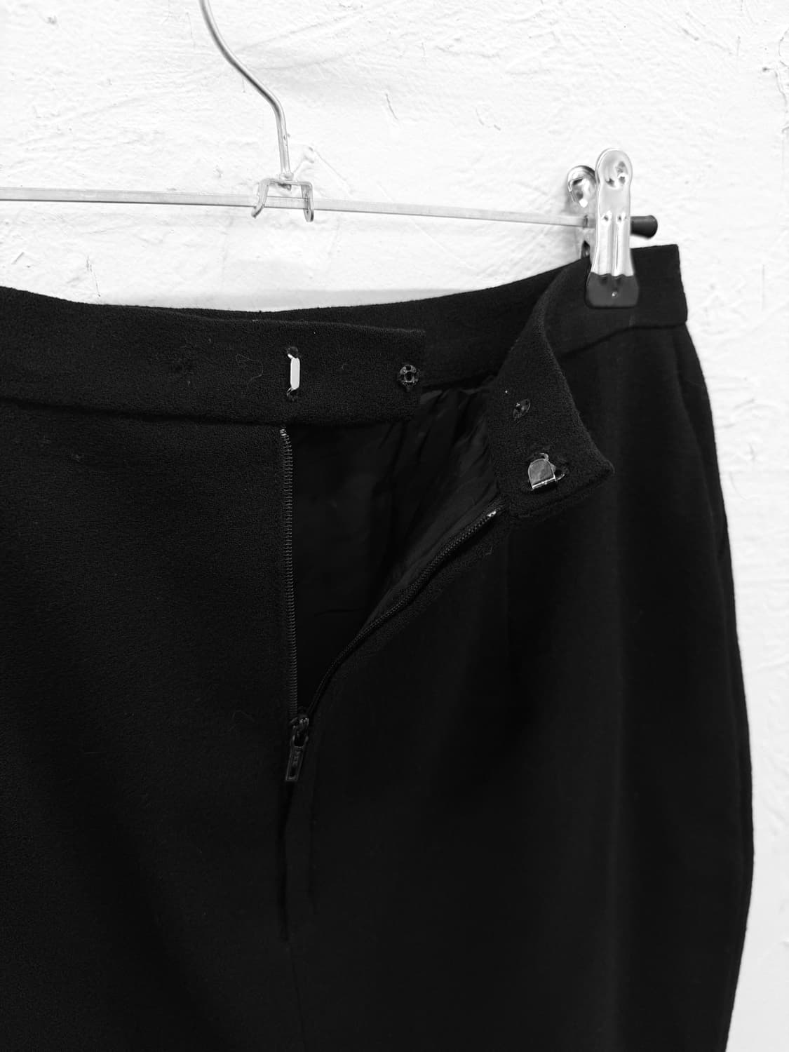 preference 버튼 플리츠 울 스커트 상품이미지5