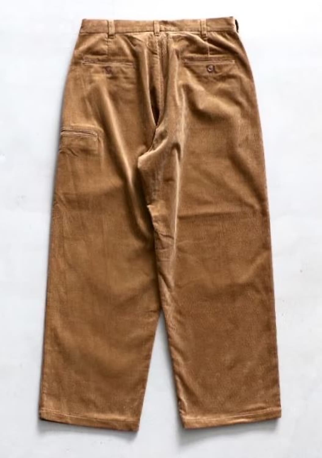 MODMNT 와이드 코듀로이 팬츠 베이지 L 상품이미지2