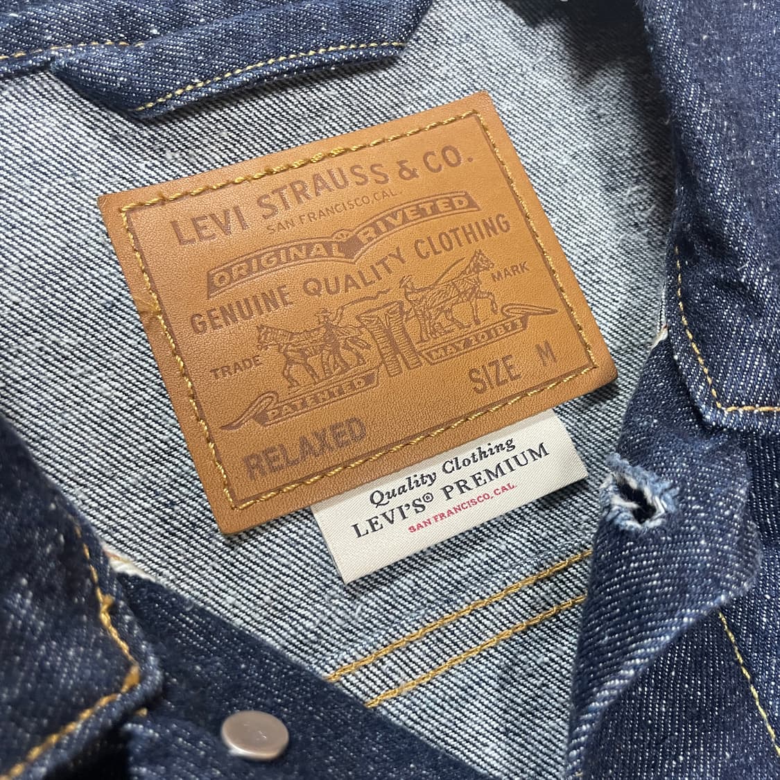 리바이스 셀비지 1세대 데님자켓 대전판 상품이미지3