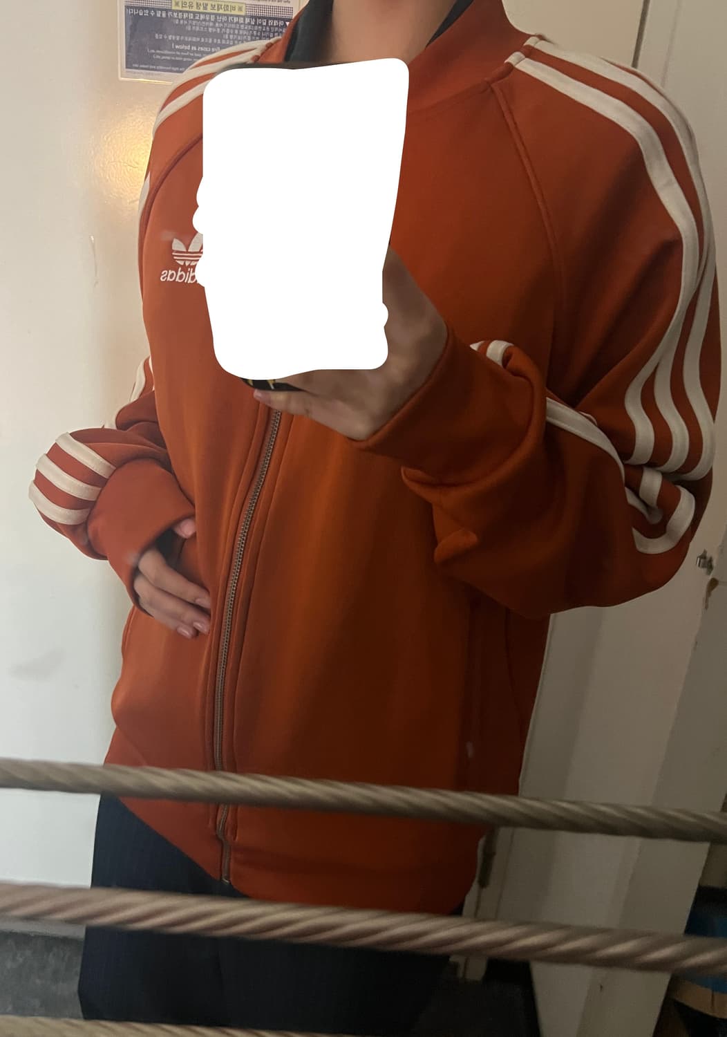 아디다스 오렌지 트랙탑 져지 초희귀템 초레어템!! 상품이미지2