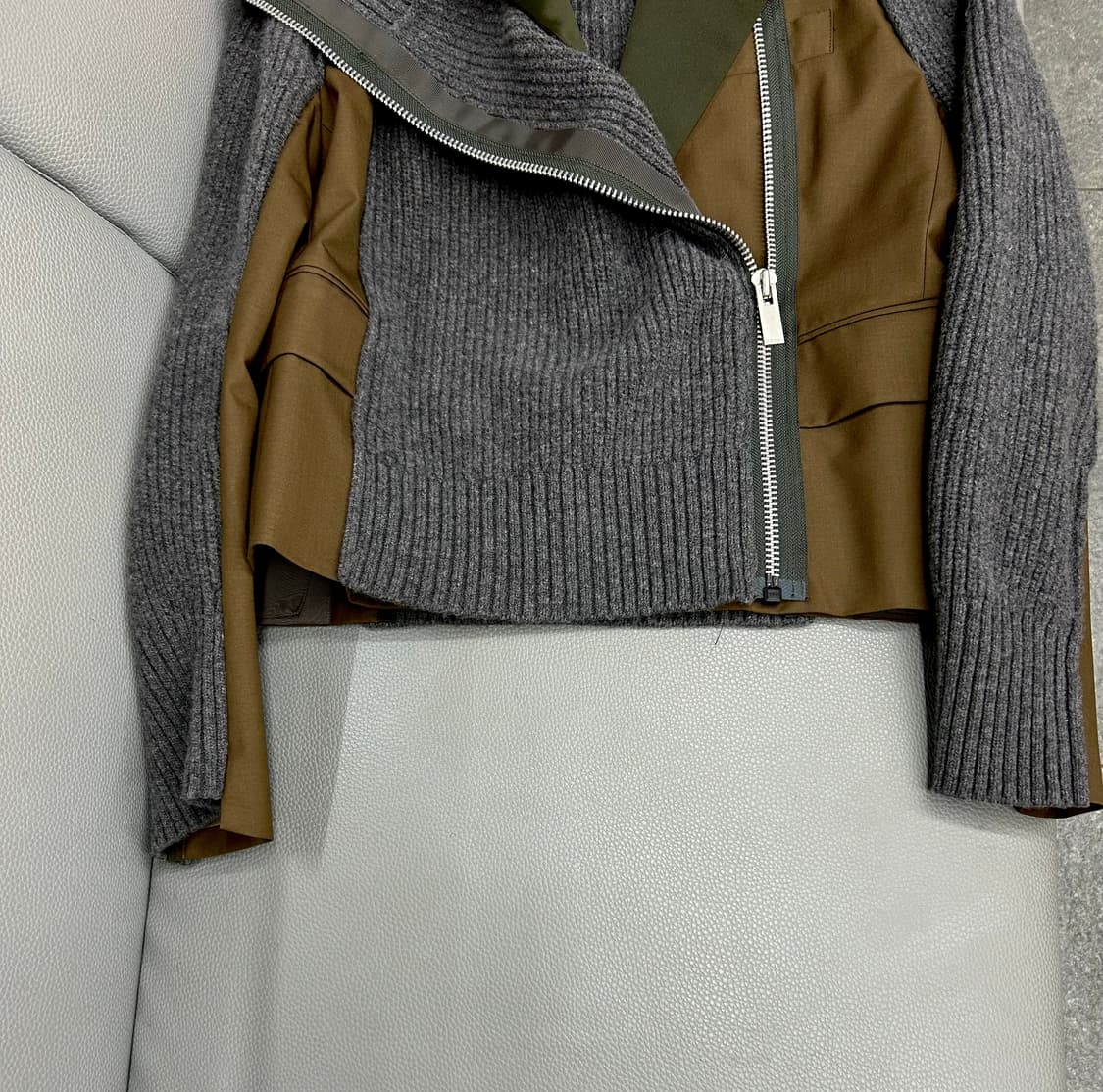 FW22 사카이 니트 수트 이중자켓(2) 상품이미지5