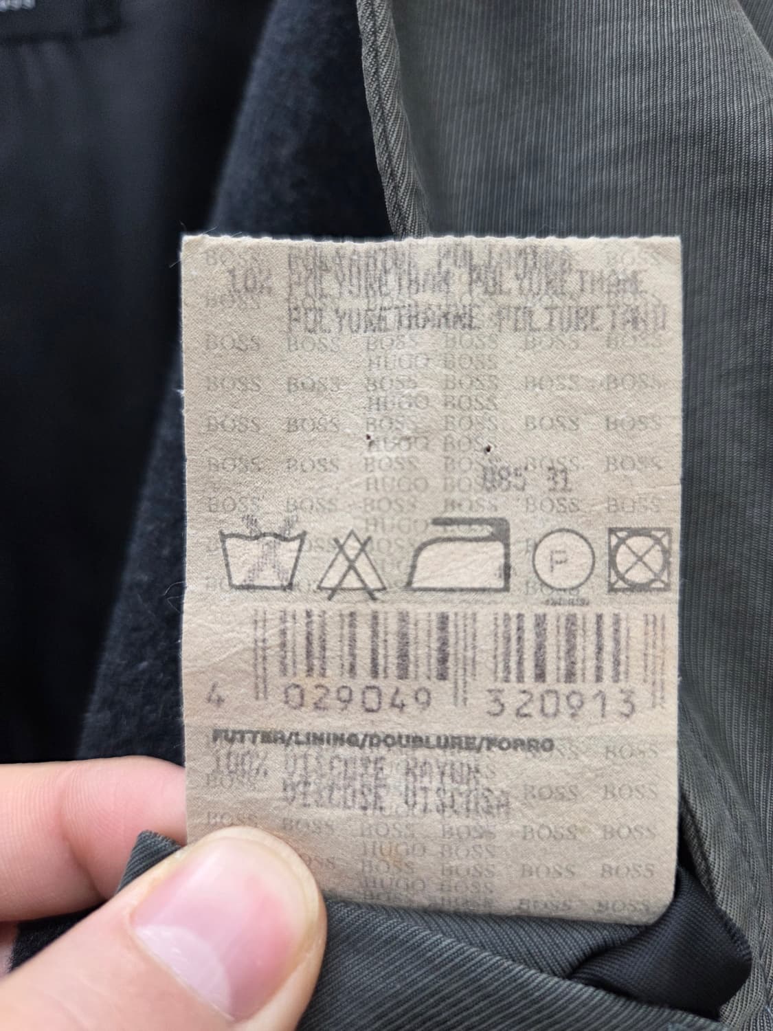 보스 휴고보스 싱글 코트 상품이미지7