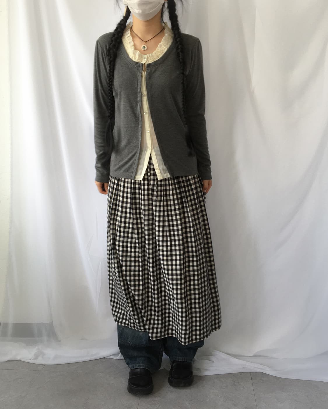 Frill point cardigan 상품이미지7