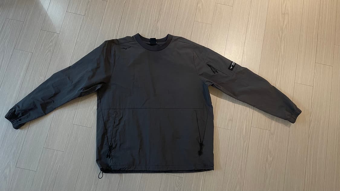 미즈노 피스테 바람막이 차콜 M 상품이미지1