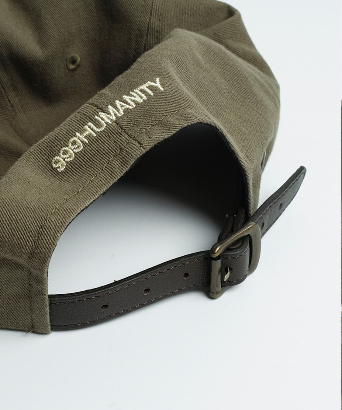 999휴머니티 X 마이라이브러리 볼캡 카키 상품이미지2