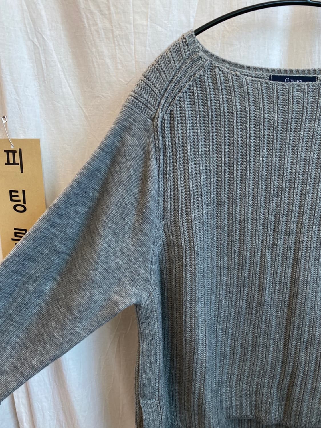 GIVORS 그레이울니트탑(M) 상품이미지6