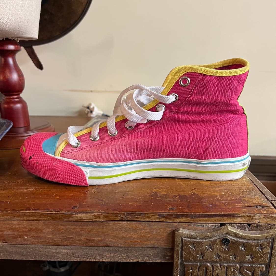 True Religion Sneakers Pink 275 size 상품이미지7