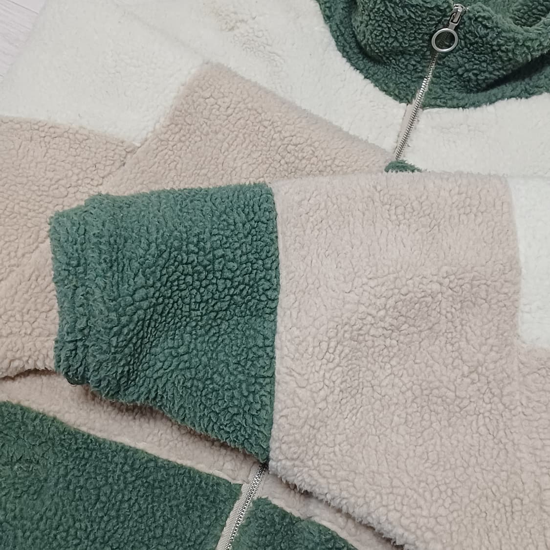 엑스톤즈 플리스 배색 후리스 상품이미지4