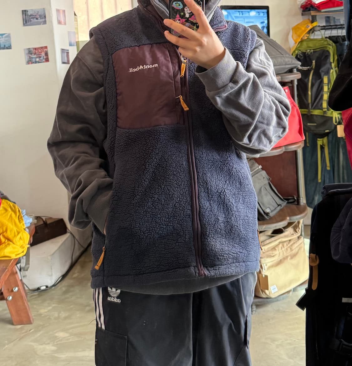 몽벨 플리스 조끼 상품이미지1