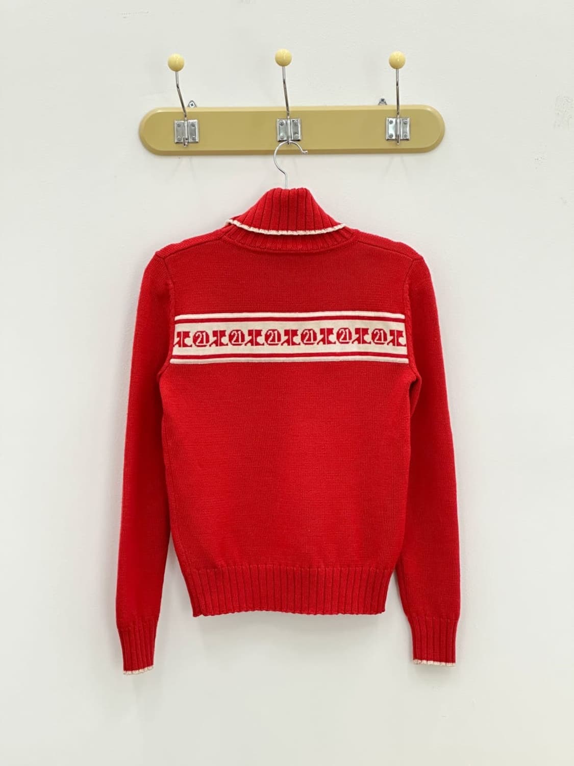 courreges / 꾸레쥬 레드 로고 터틀넥  상품이미지3