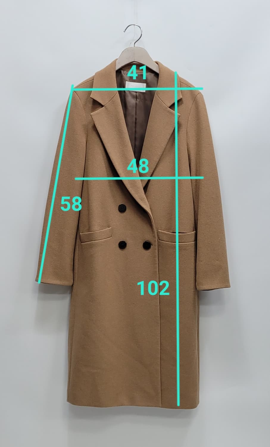 CC collect 씨씨콜렉트 울 코트 / 여 55 (85-92-160) 상품이미지10