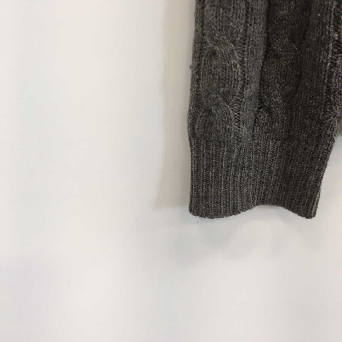 폴로 랄프로렌 메리노울 캐시미어 화이트포니 케이블니트 M  상품이미지2