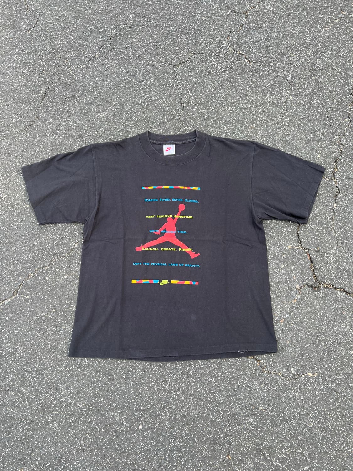 8-90s 나이키 조던 반팔티 (Made in USA) 상품이미지1
