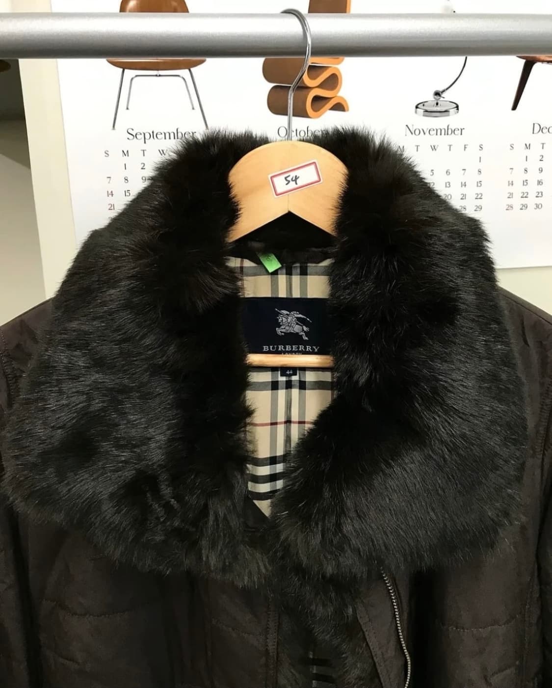 버버리 퍼자켓 (무스탕) 상품이미지4