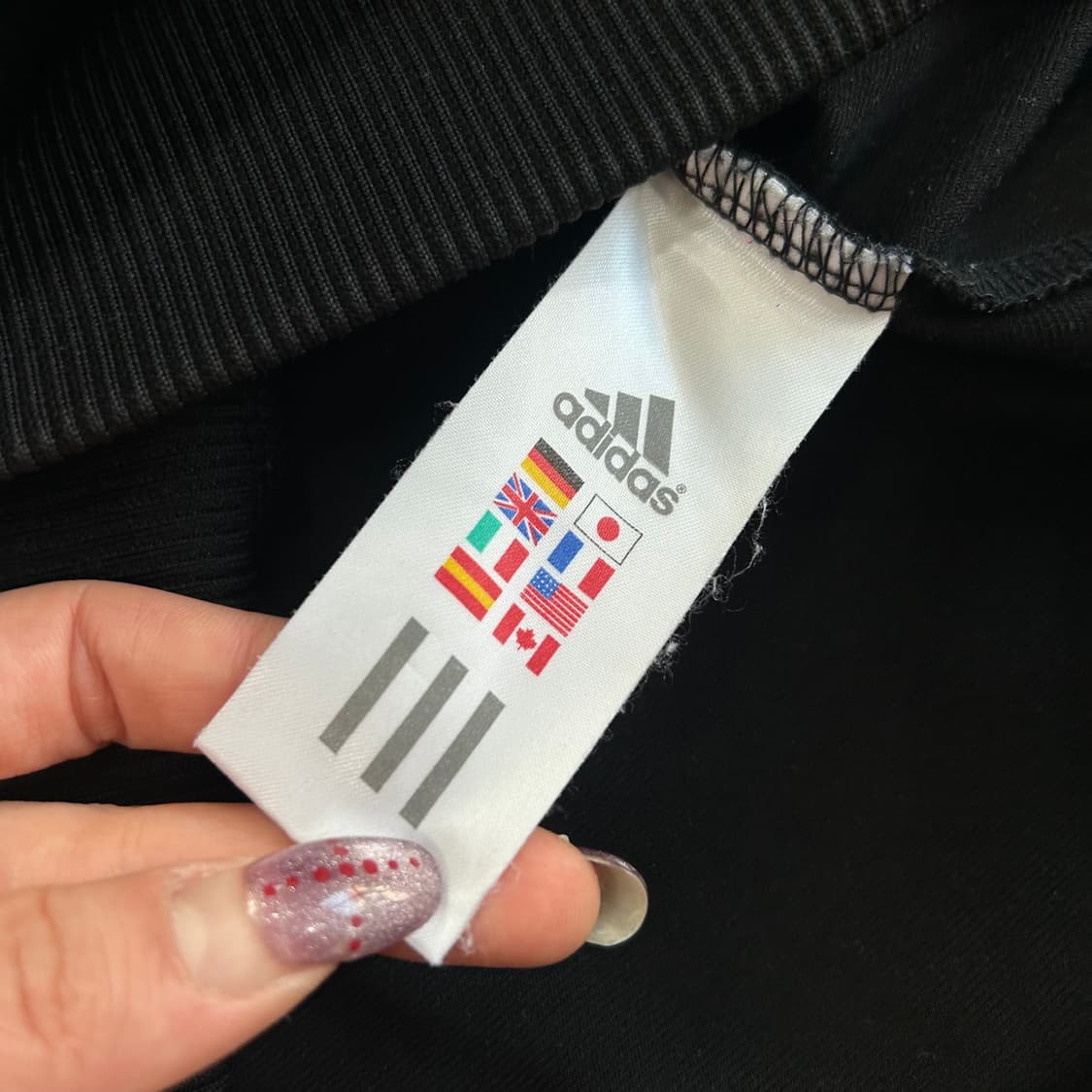 Adidas 아디다스 검골 삼각로고 져지 상품이미지8