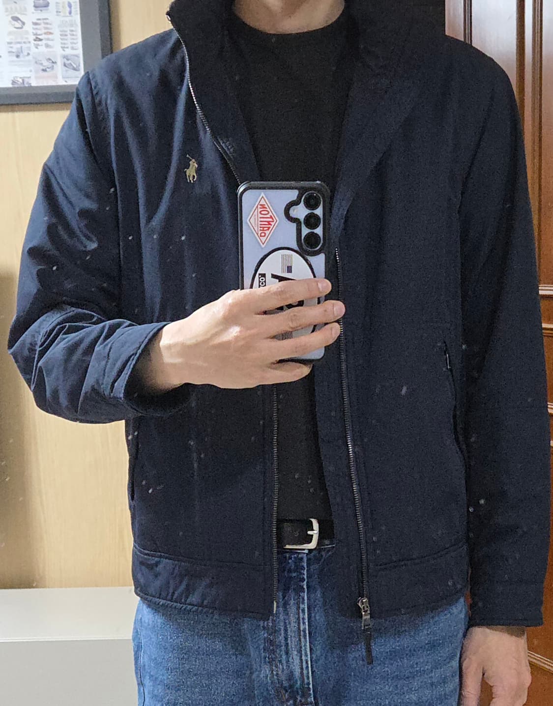 (착샷) 폴로 랄프로렌 페리 자켓 네이비 상품이미지8