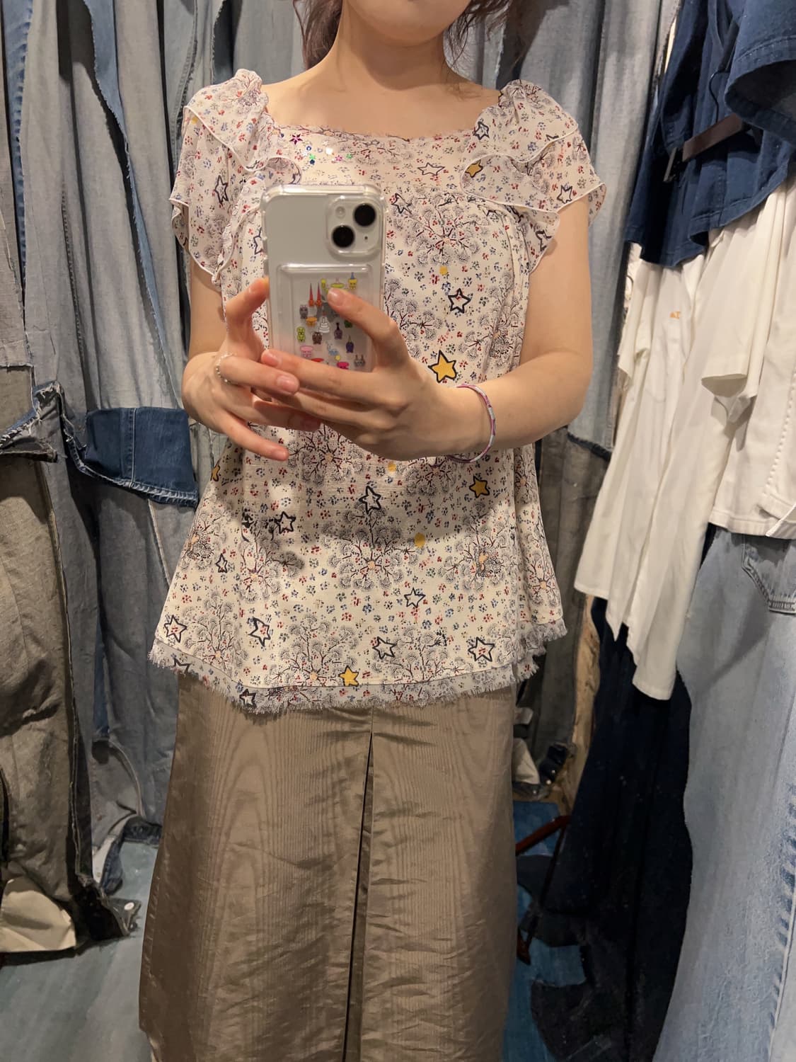 44-55 ) TSUMORI CHISATO Star Garden Top 상품이미지2