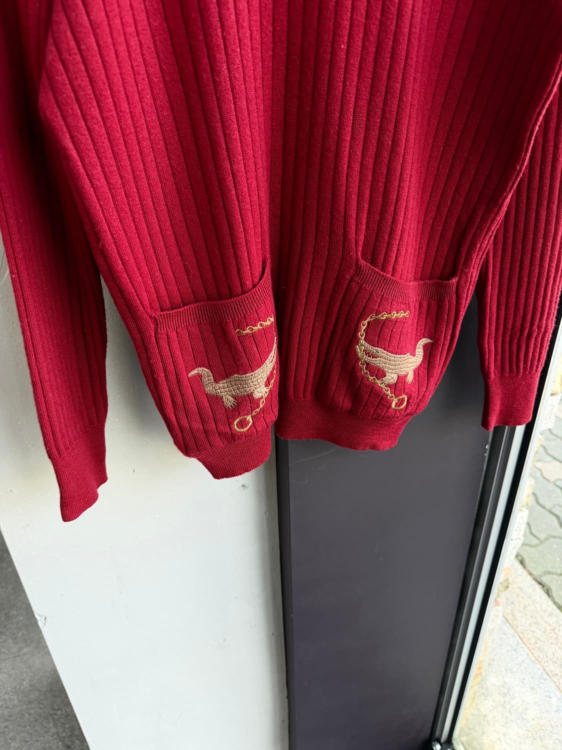 36/ 셀린느 90’s 골지 니트 상품이미지4