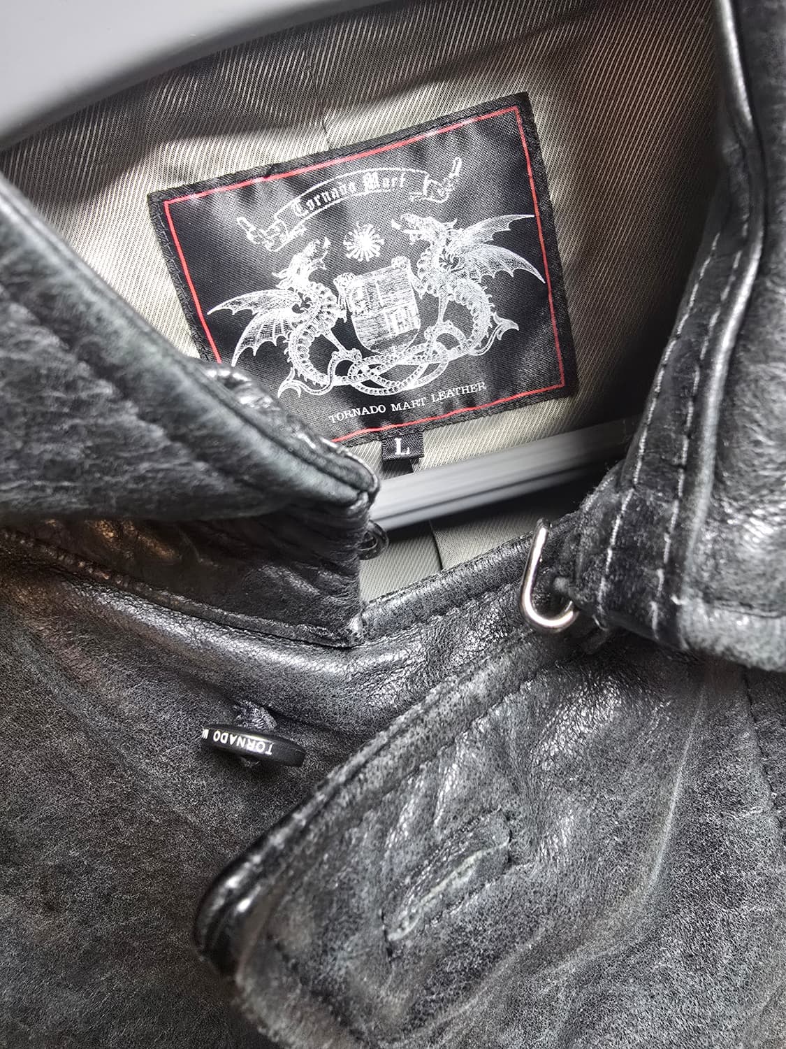 일본 토네이도 마트 버팔로 소가죽자켓입니다 상품이미지4