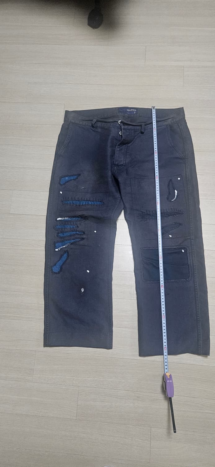 블라인드파일즈 데미지 치노 2사이즈 기장수선 92cm 상품이미지1