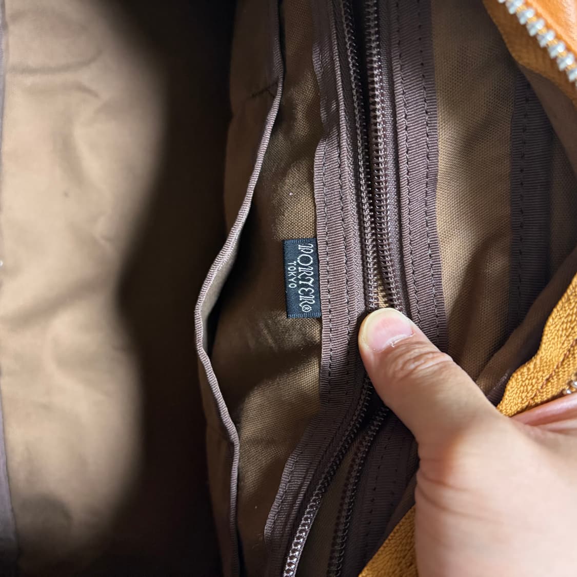 요시다포터 porter 프리스타일 보스턴백 카멜 상품이미지9