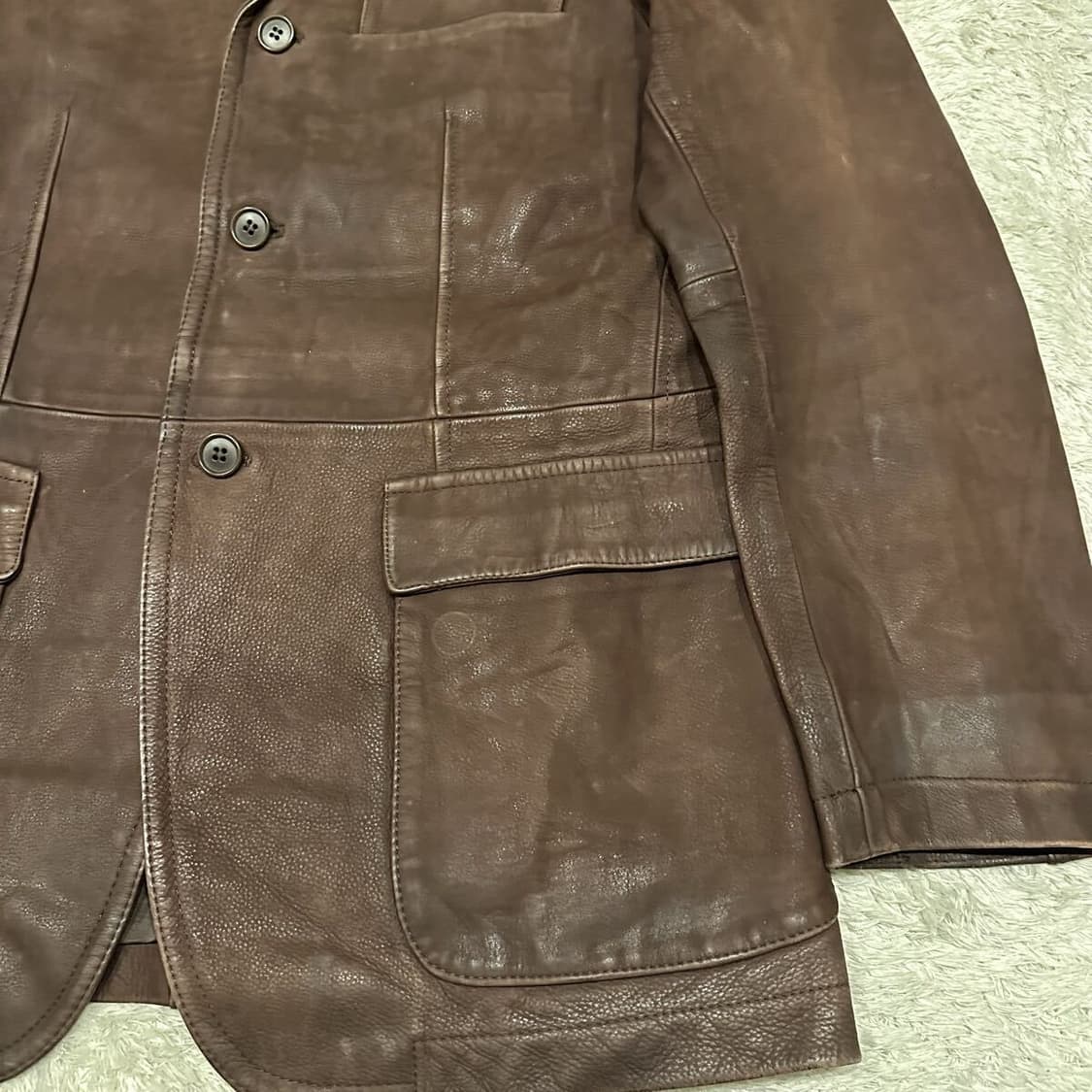 Ermenegildo Zegna 소가죽 자켓 상품이미지3