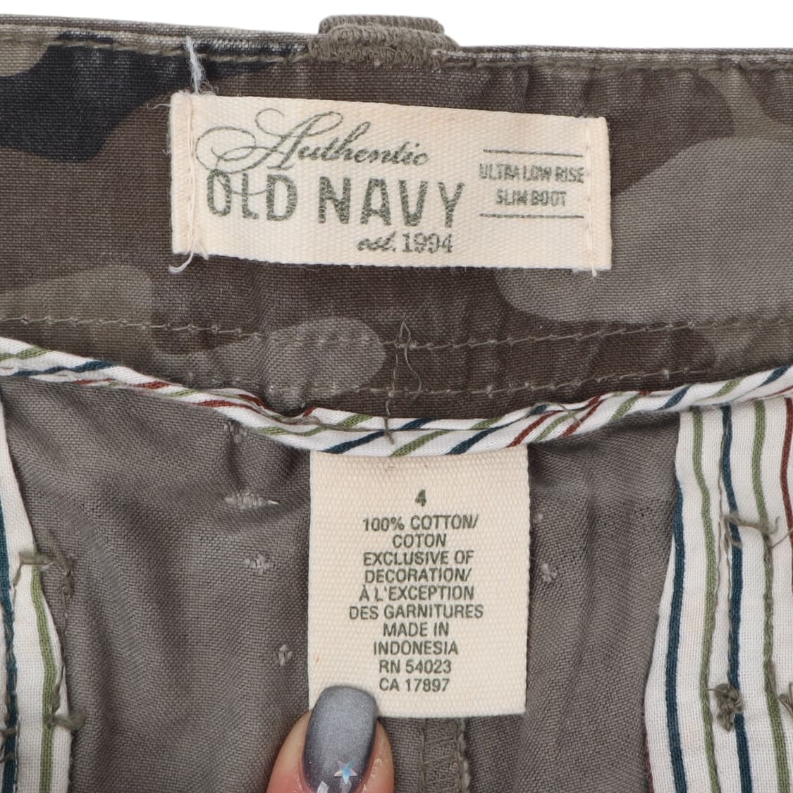 올드네이비 카모플라쥬 카고 팬츠 상품이미지8