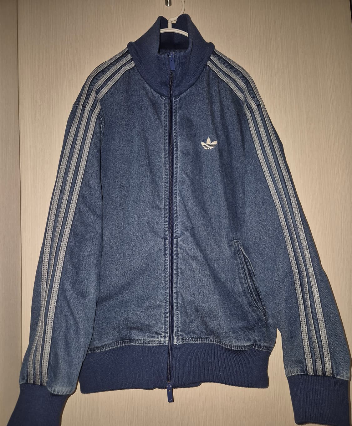 아디다스 데님 파이어버드 져지 L 상품이미지6