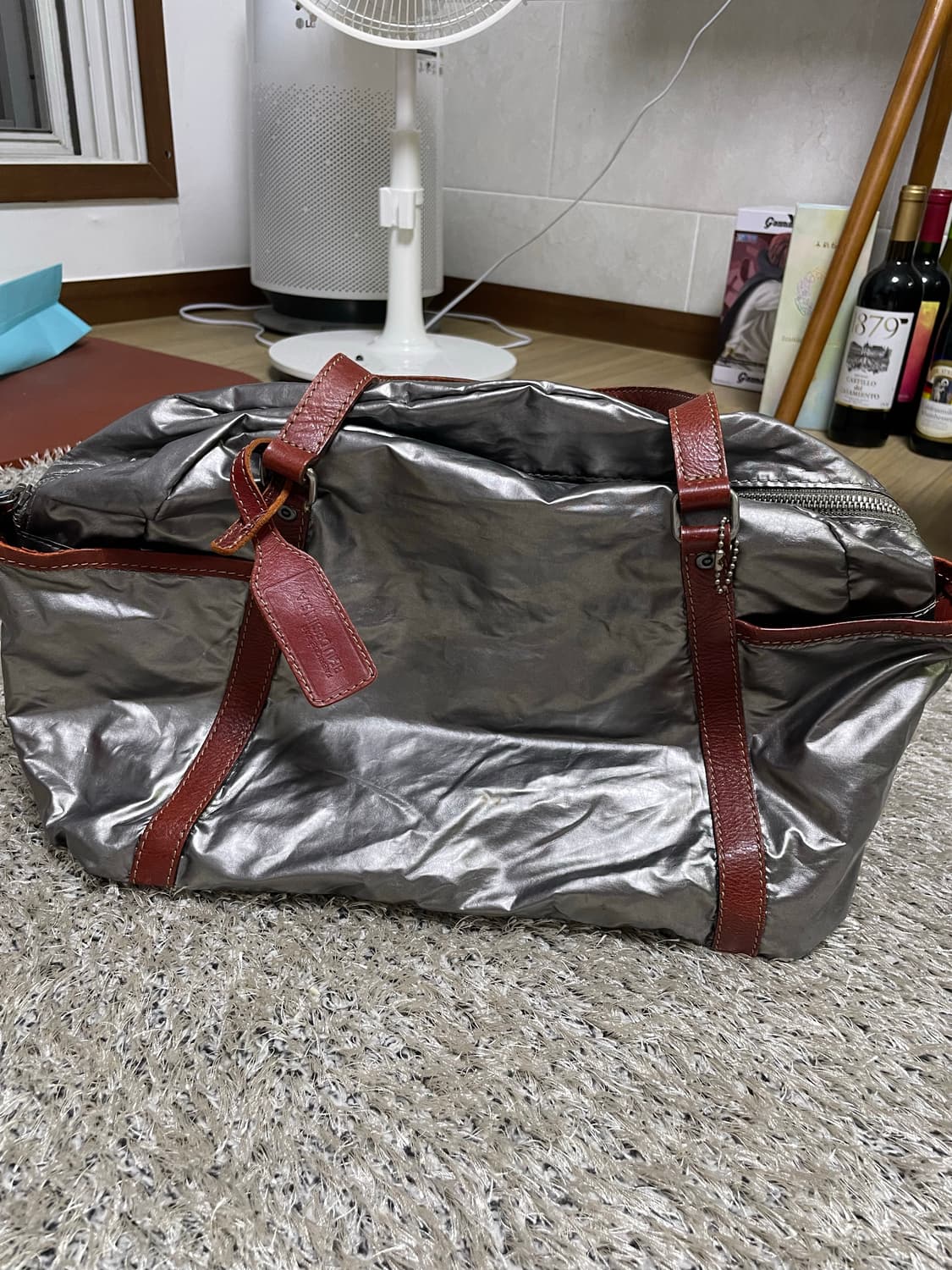 이태리 고급 리몬타 원단 토트백 상품이미지2