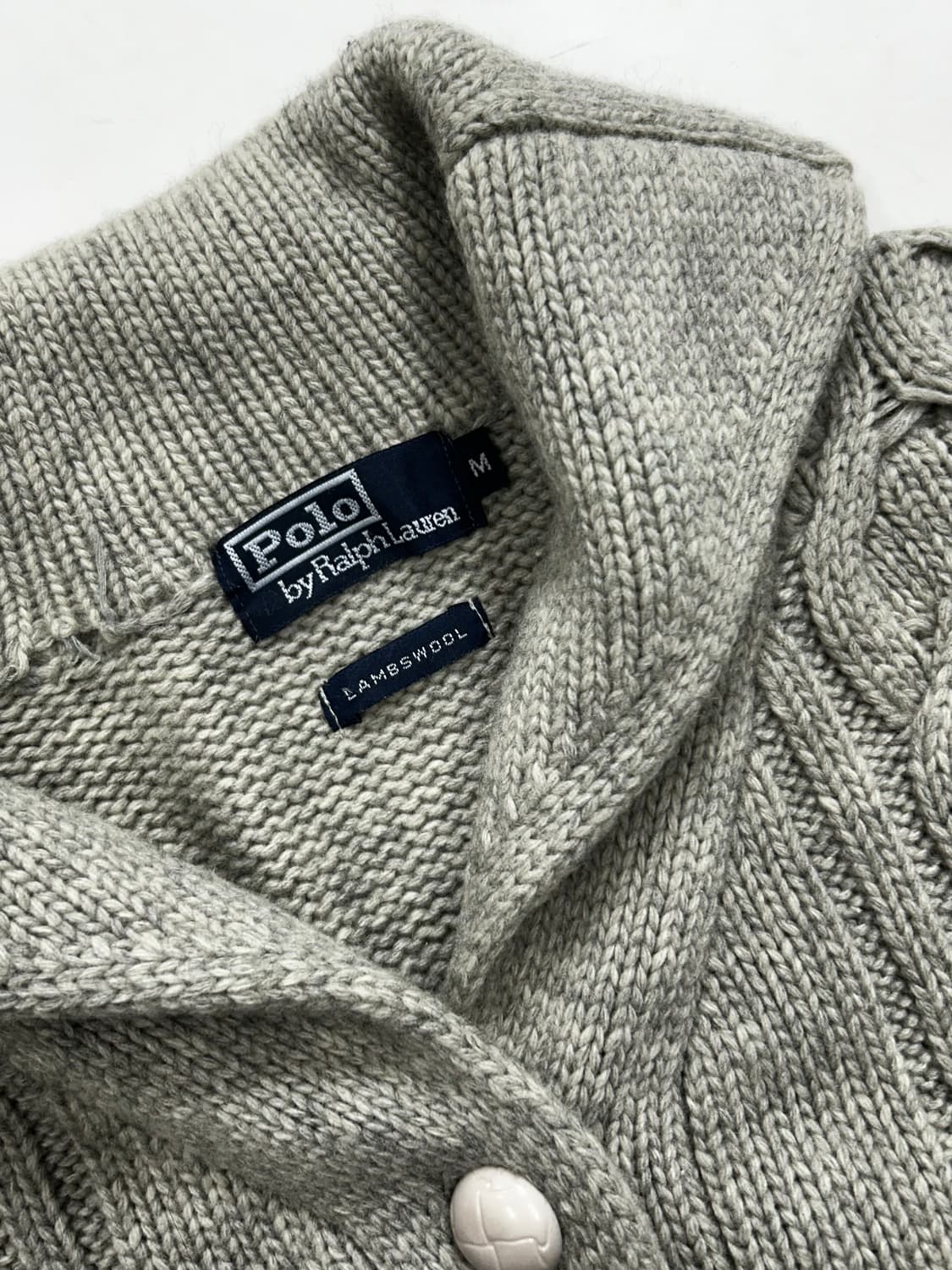 폴로 랄프로렌 숄카라 가디건 M 상품이미지5