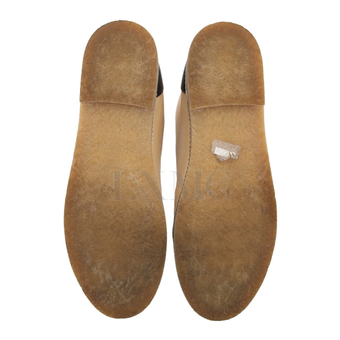 샤넬 블랙 베이지 슈즈 코코마크 깜봉 앵클부츠 G30362 상품이미지10