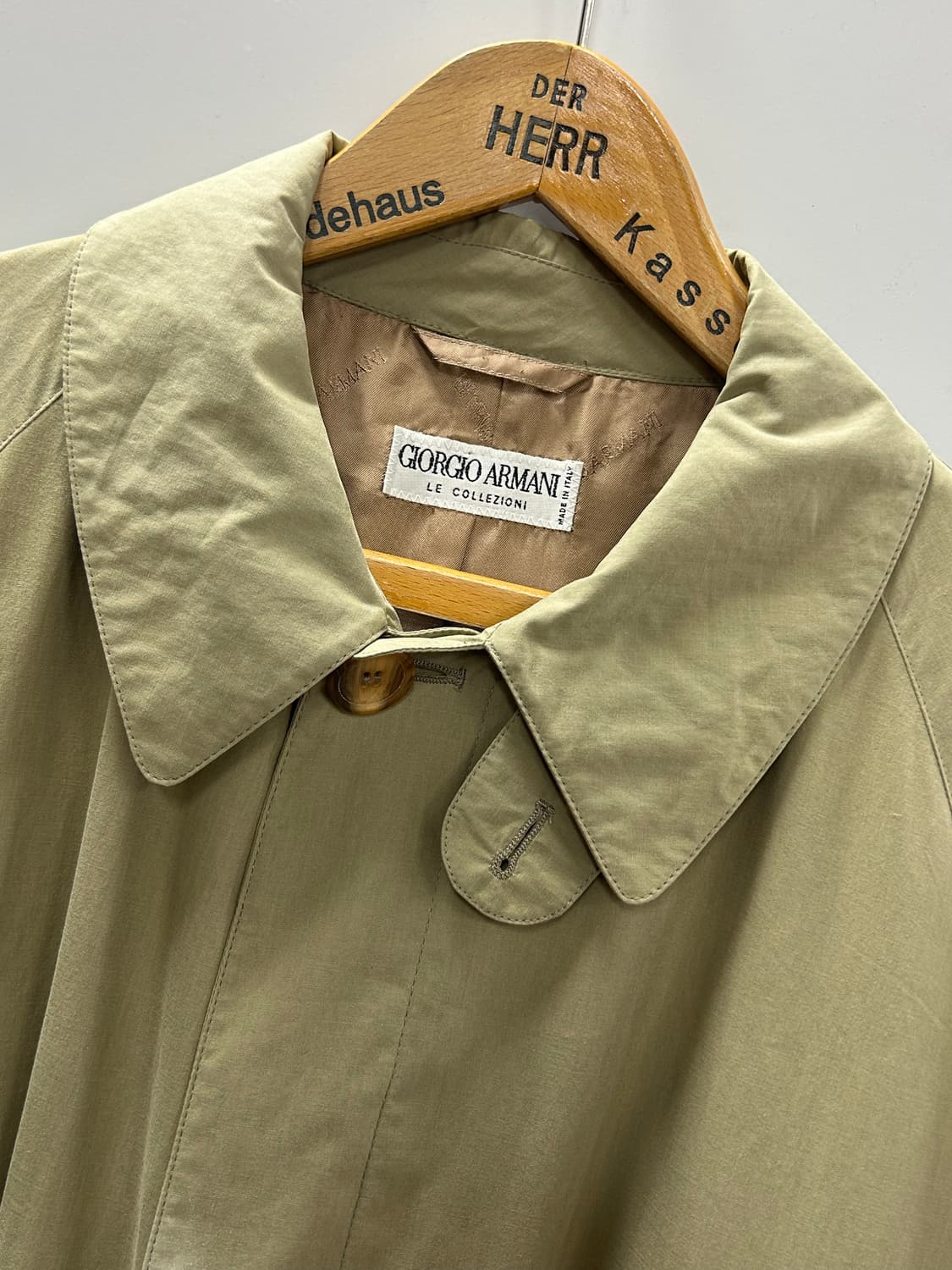 90s 조르지오 아르마니 래글런 코트 상품이미지3