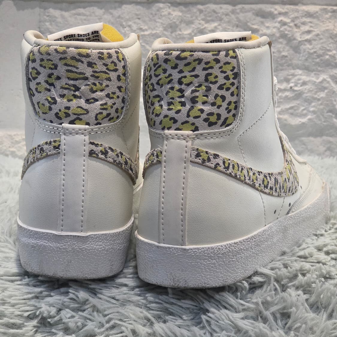 3q-17:나이키 블레이저 미드 레오파드 스우시 23cm-거의새거 상품이미지3