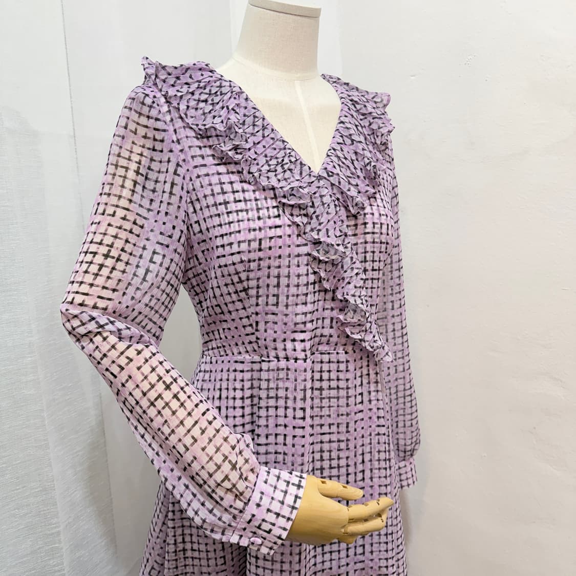 (S)오르 orr 패턴 롱원피스 보라원피스 하객원피스 2993 상품이미지2