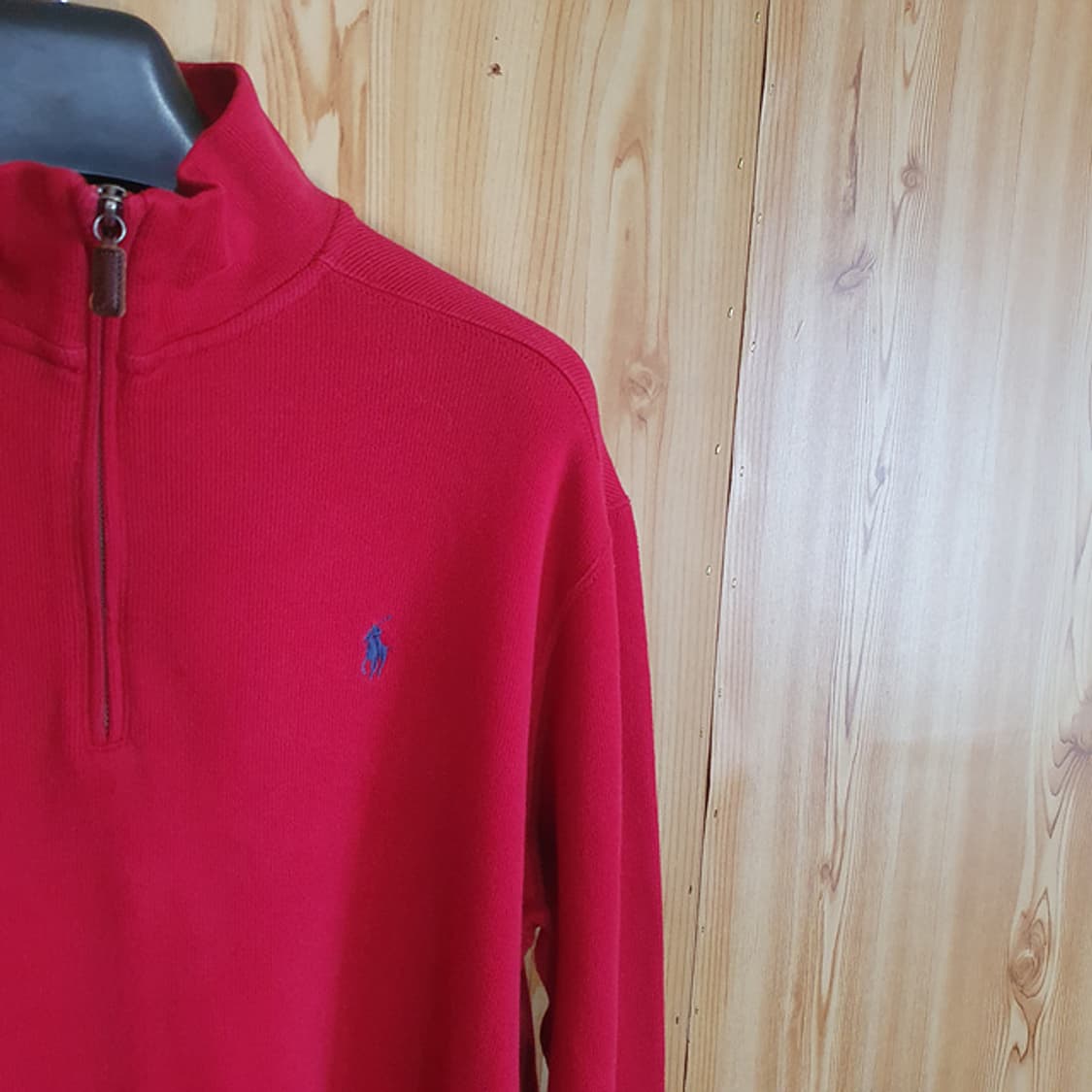 폴로 반집업 니트 M 상품이미지2