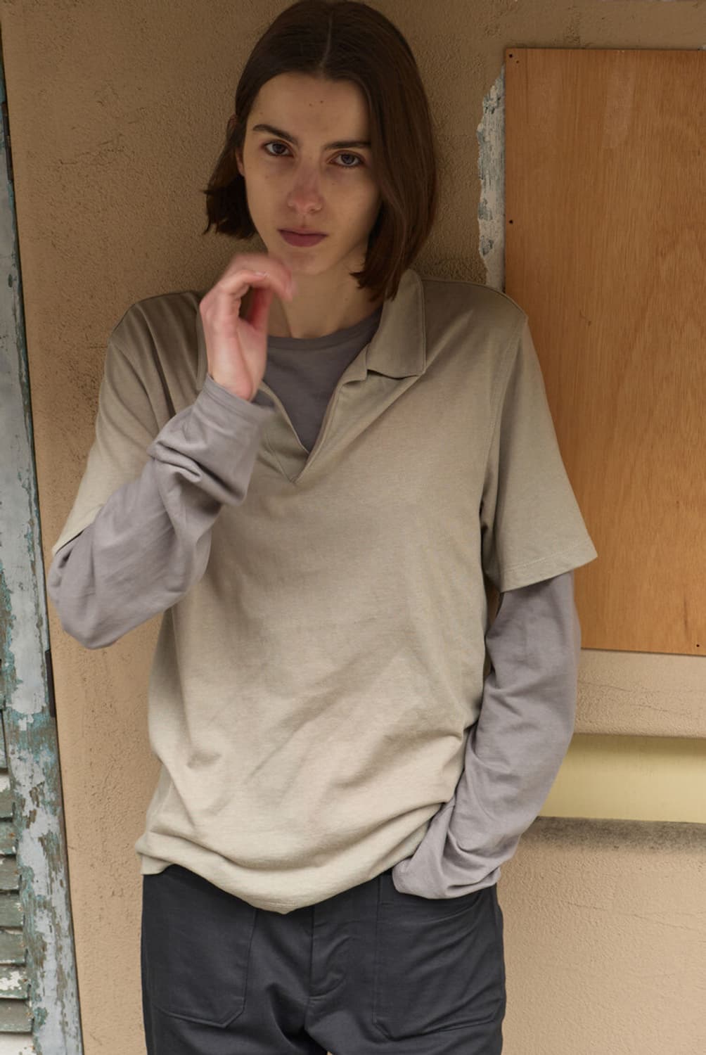 Muduel french polo clay 교환 or 구매희망 상품이미지2