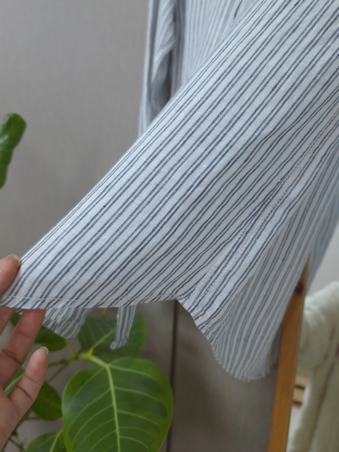 BACK NUMBER 린넨100셔츠 상품이미지7