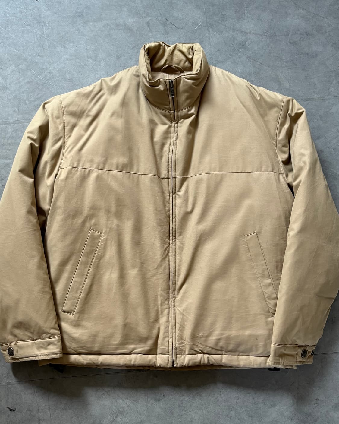 Polo 폴로 랄프로렌 베이지컬러 봄버 패딩 자켓  상품이미지1