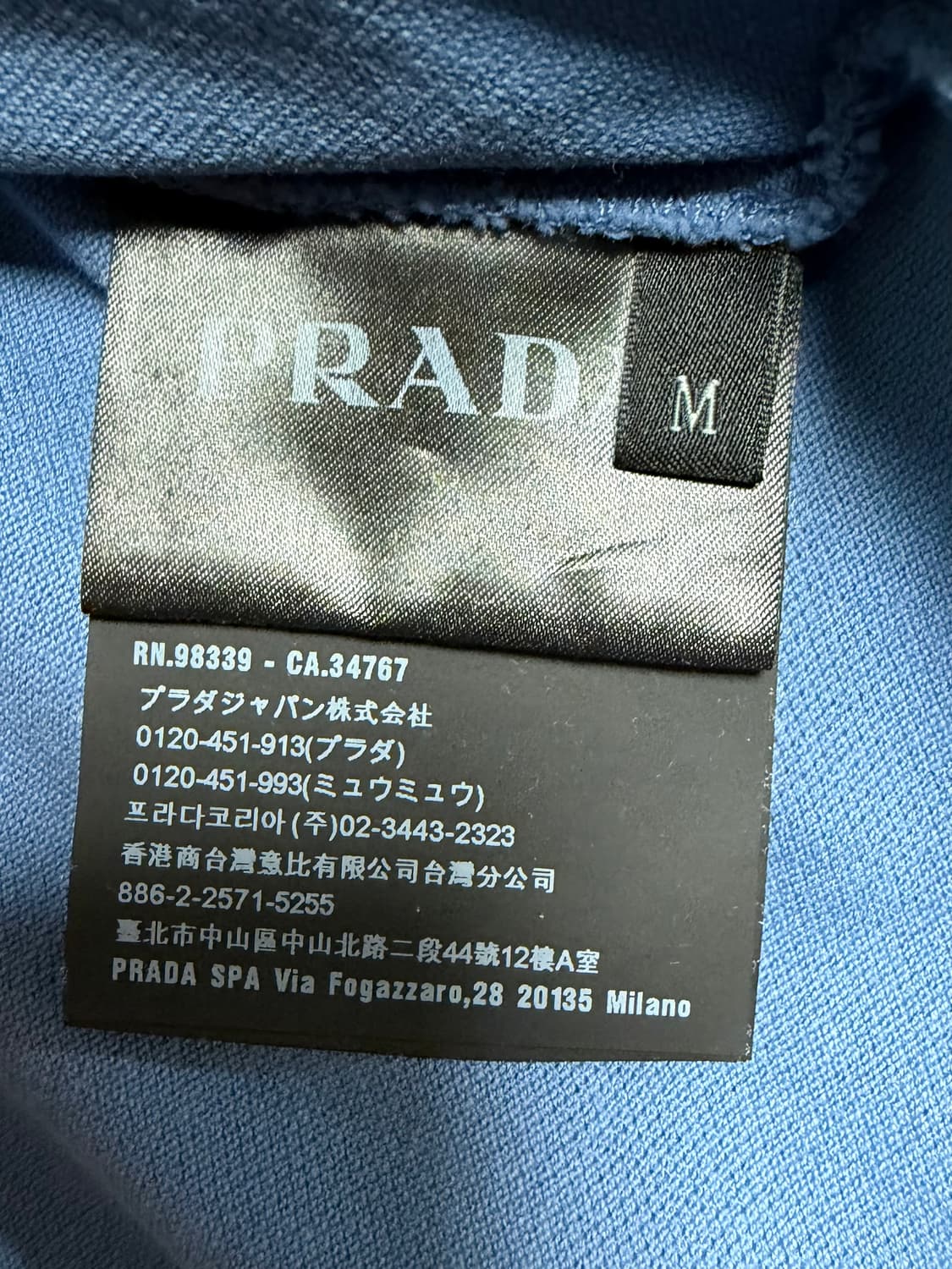 프라다 pk긴팔티 m 상품이미지6