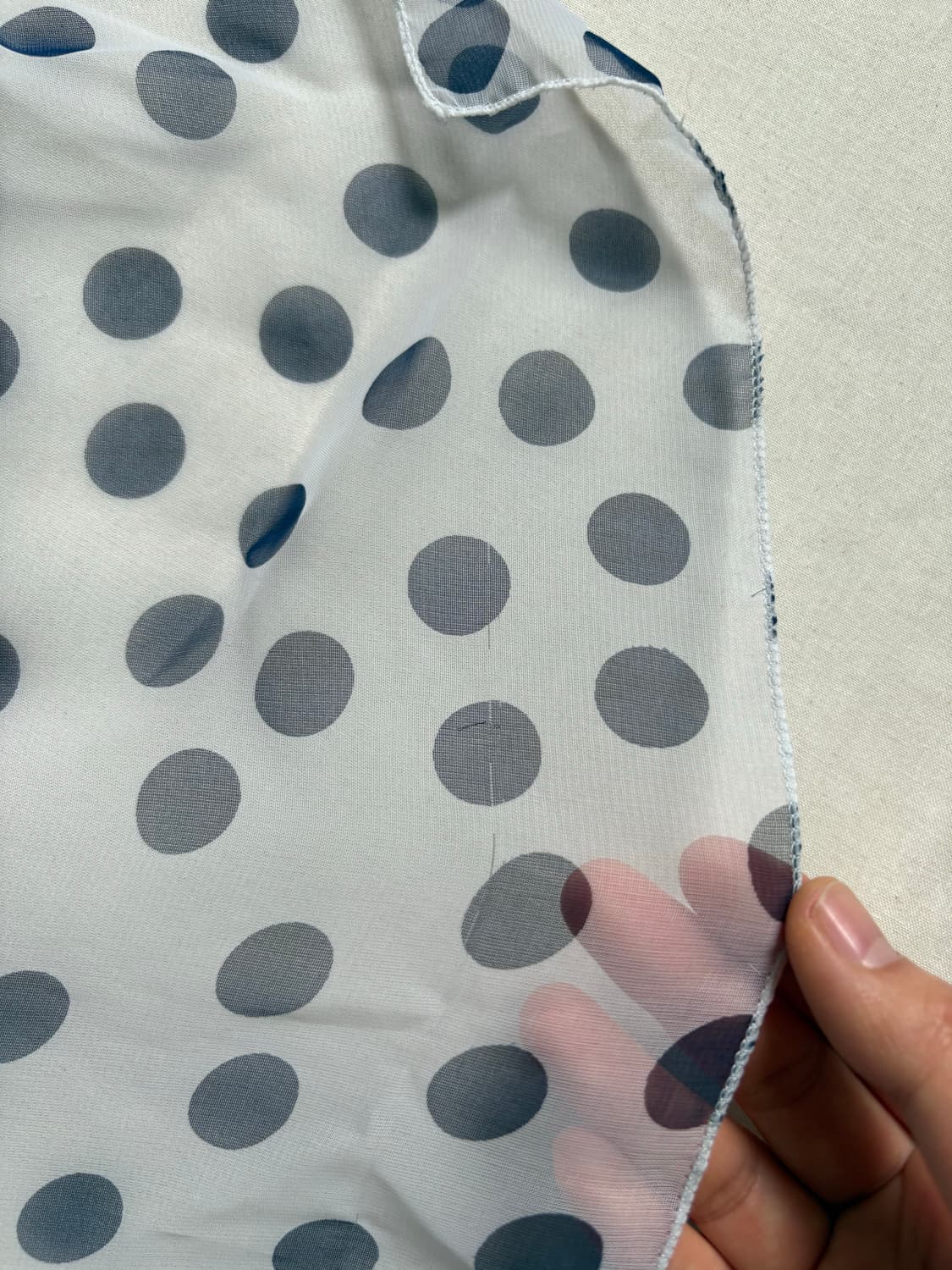 dot sheer scarf 상품이미지6