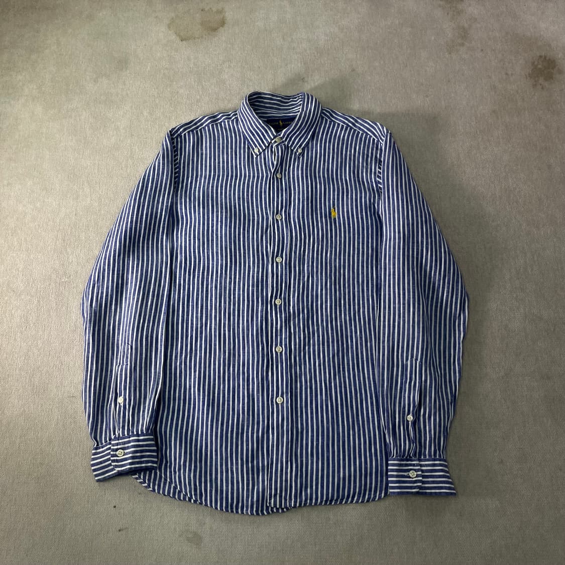 100 폴로랄프로렌 스트라이프 린넨 셔츠 상품이미지1