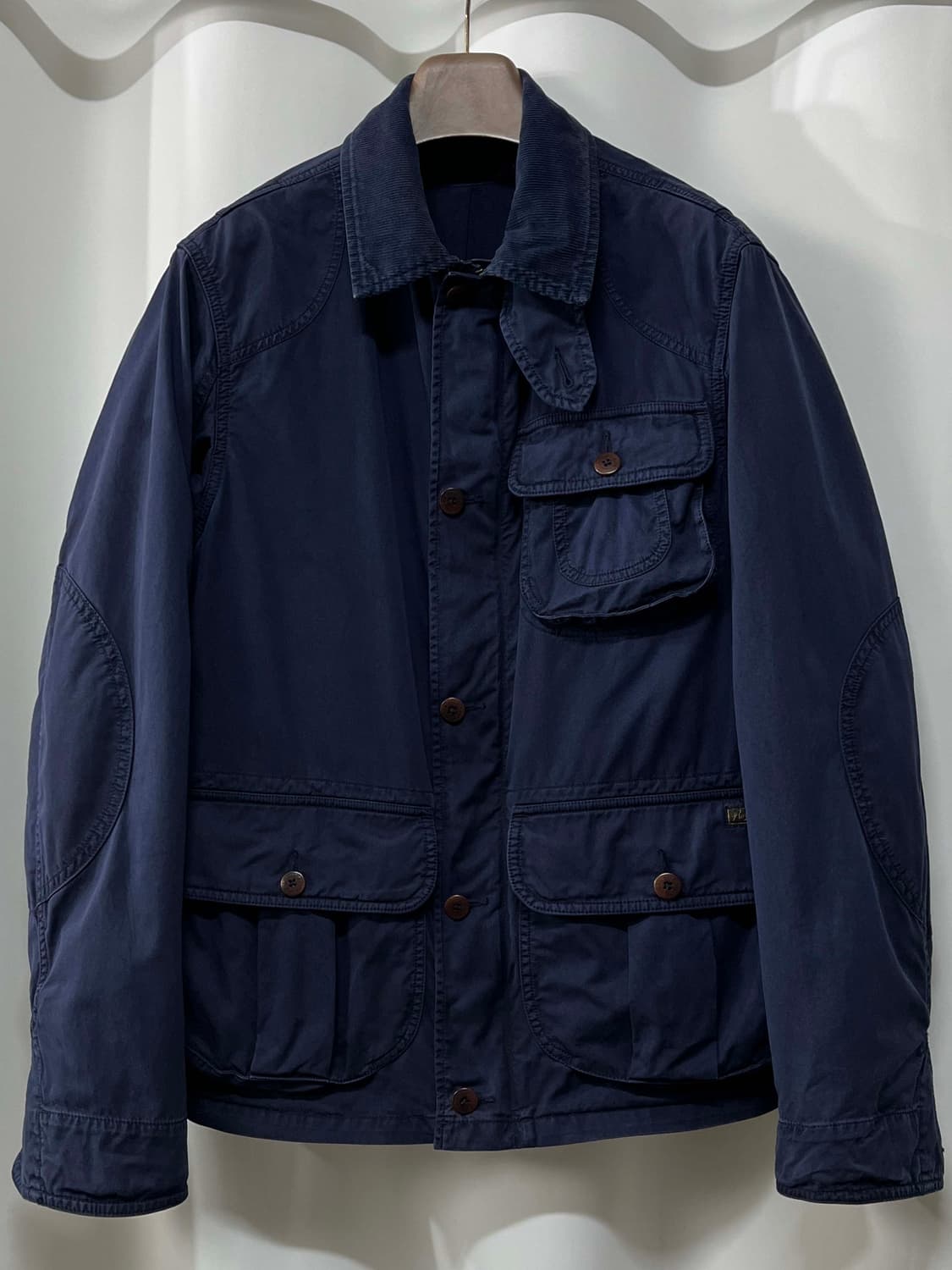 폴로 랄프로렌 퍼플네이비 hbt 모호크 코듀로이 헌팅 필드자켓 상품이미지1