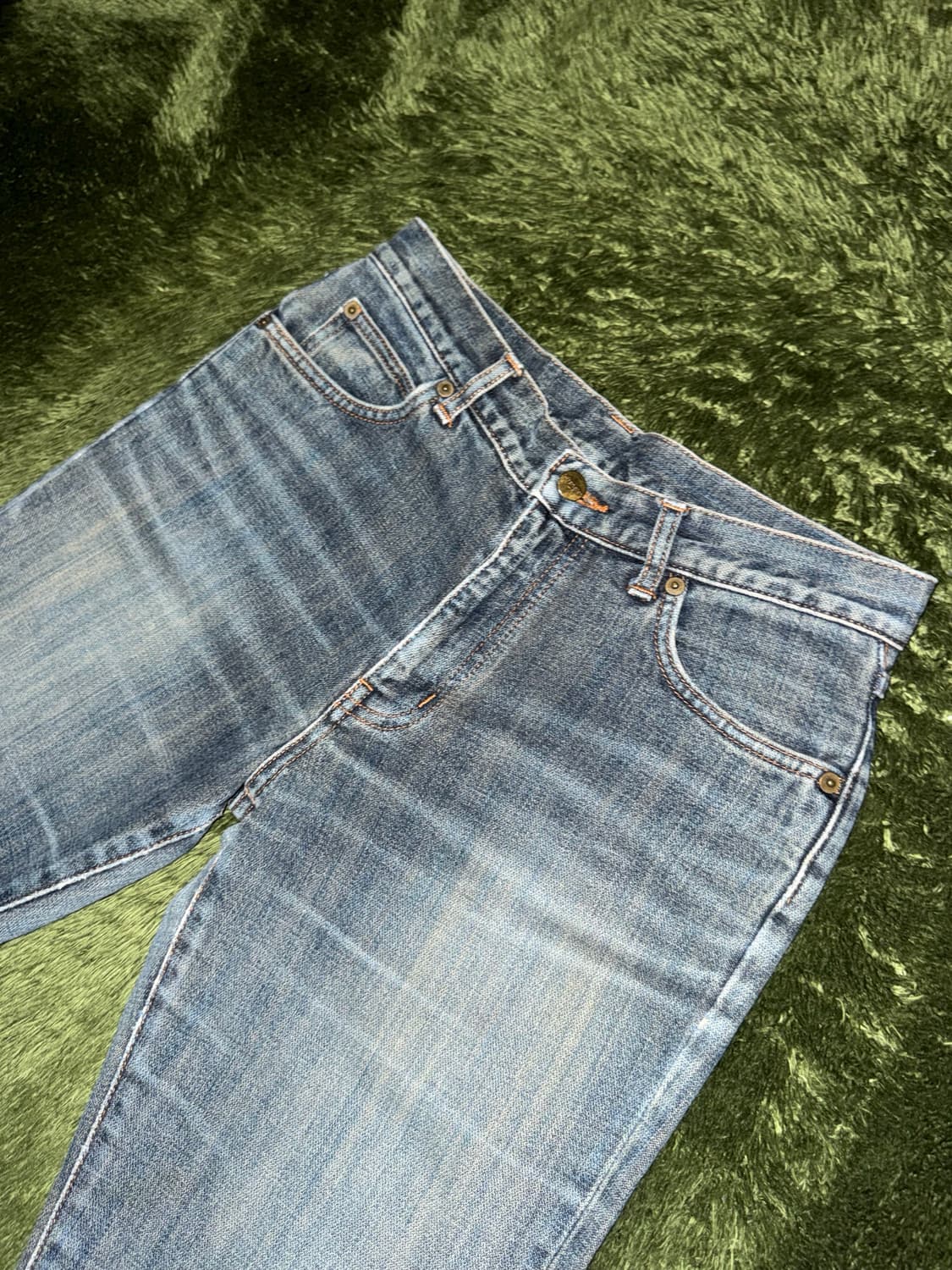 [31] wrangler 랭글러 재팬 빈티지 워시드 부츠컷 데님 팬츠 상품이미지2