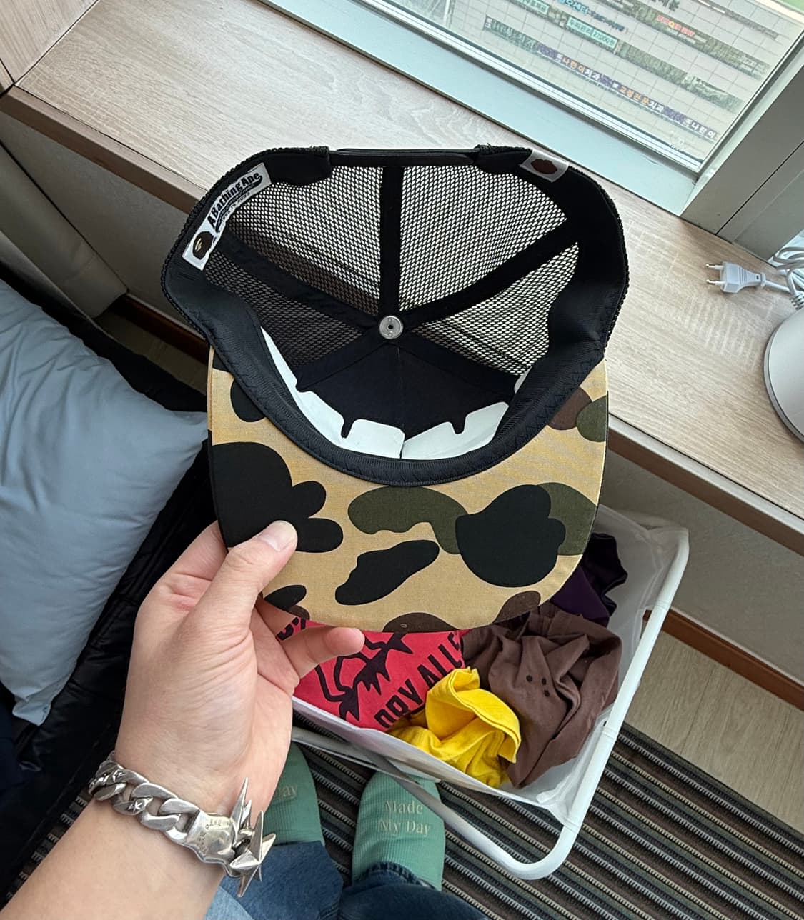 베이프 메쉬 샤크 모자 상품이미지2