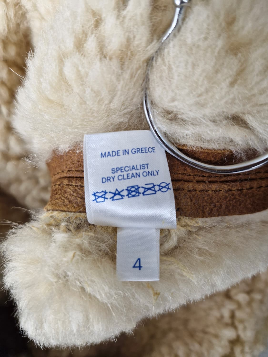 RAEY 램스킨 시어링 코트 브라운 상품이미지8